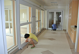 Construction Site Of Medical Automatic Door88~
